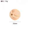 Bolas Redondas de Madera Maciza Personalizadas, Cuentas de Madera de Pino, Venta Directa de Fábrica, Estilos Completos, Bienvenida a Bolas Personalizadas para Accesorios de Joyería