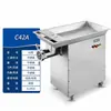 Picadora de carne comercial pequeña de escritorio de acero inoxidable de alta potencia automática multifuncional para embutidos picadora de carne eléctrica