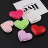 Pendente Grande de Coração Colorido Acrílico Coração de Pêssego Transfronteiriço Chaveiro DIY Corda de Celular Pingente de Joia para Bolsa de Casal