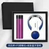 Conjunto de Copos Térmicos com Trava para Presentes Corporativos de Marca, Lembrancinhas Práticas para Clientes, Logotipo Personalizado