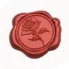 Ahora pequeñas etiquetas de cera hojas pegatinas de pintura rosa sello de pintura pegatinas para sellar sobres multicolor tamaño pequeño