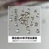 Pedras de Strass Imitação K9 12 Cores Nail Art Strass de Fundo Pontiagudo 33 Facetas Super Brilho 1,5-5mm Strass Redondos Coloridos Strass de Preenchimento Cristal