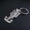 Bolsa de corrida pequena de metal criativa com zíper pingente chaveiro de carro masculino presente LOGO promoção...