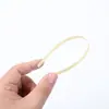 Tiras de bambú de colores, materiales para tejer bambú hechos a mano, piezas de bambú para manualidades, colores degradados teñidos, materiales de aprendizaje para estudiantes