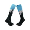 Calcetines de esquí antibacterianos de lana merino, calcetines largos de montaña cálidos para la nieve, calcetines de nieve profesionales antideslizantes, venta al por mayor