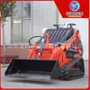 Carregadeira compacta de esteira com braço articulado Hidráulica auxiliar substituível Manuseio de engenharia Mini pá de esteira