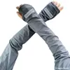 Mangas de Protección Solar de Verano para Hombres y Mujeres, Seda de Hielo, Protección UV para Exteriores, Logo Reflectante, Mangas de Hielo Sueltas, Mangas de Hielo Transpirables