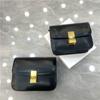 Bolso de Tofu de Cuero de Caja de Gama Alta, Nuevo Bolso Cuadrado Pequeño Retro Versátil, Bolso de Hombro Cruzado de Venta Caliente para Mujer