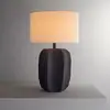 Ornamento estilo japonês vaso de cerâmica luminária de mesa para sala de estar em estilo silencioso Modelo Chinês Quarto de Hotel Hostel Quarto de designer Luminária de cabeceira