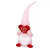 Decoração de dia dos namorados unicórnio rosa lantejoulas casal boneca presente de aniversário boneca decoração adereços ornamentos