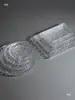 Soporte de Bocadillos para Té de la Tarde Fresco Pequeño Luminoso Frutero de Frutas de Múltiples Niveles Barra Frutero de Hielo Acrílico