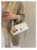 Bolso de mano con cierre de hebilla de lujo ligero estilo coreano para mujer, nuevo bolso cruzado simple y versátil transfronterizo, bolso de hombro para el trabajo