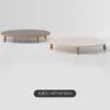Juego de Sofá de Teca para Exteriores Patio de Villa Silla de Mimbre Impermeable para Exteriores Diseñador Muebles de Madera Maciza para Jardín