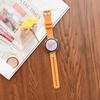 Pulseira de Silicone com Padrão Ondulado e Fivela na Mesma Cor Adequada para Huawei Gt5 6 Xiaomi Samsung Pulseiras de 18 20 22mm