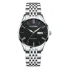 Reloj Mecánico Automático Completo Guanqin Gj16183-D para Hombre Resistente al Agua Acero Inoxidable Moderno Moda Negocios