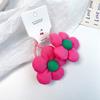 Coletero de estilo coreano para niña pequeña, sin daños, con flores, banda de goma elástica, accesorios para el cabello