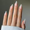 Europeu e americano usar unha simples cor pura remendo de unha destacável remendo de unha produto acabado atacado imprensa sobre unhas