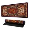 Estilo Retro Popular Transfronterizo Estilo Persa Lujo Ligero Alfombrilla para Ratón Teclado de Computadora Patrón Antideslizante Cuadrado Pequeño Pad para Escritorio de Oficina