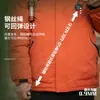 Cuerda de Alambre para Mochila Hebilla Telescópica Luya Accesorios de Pesca al Aire Libre Cuerda de Mano Anti-Pérdida Hebilla de Fácil Extracción Hebilla para Colgar Llaves de Mochila
