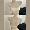 La ropa interior de tirante fino te hace ver más grande, invisible, sin bordes visibles, la base no se transparenta, sujetador sin costuras, sujetador, base, ropa interior sin costuras