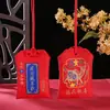 Saquito Zodiacal, bolsita de fragancia clásica, bolsa amuleto, bolsa talismán de Año Nuevo para el año zodiacal propio, colgante de cuello portátil, empaquetado individualmente