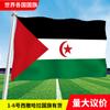 Bandeira do Saara Ocidental em todo o mundo Ásia Europa África América Oceania bandeirinhas coloridas bandeiras de aceno em estoque cada