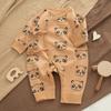 Ropa de Primavera y Otoño para Niños, Ropa para Recién Nacido, Mameluco para Bebé, Ropa Estilo Monje Clase A, Algodón Algodón Puro Manga Larga