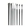 Popular Pincel para Cejas de Hoja Ultradelgada, Pincel Aegyo-Sal, Pincel de Maquillaje en Forma de Hoz, Pincel para Delineador Principiante, Pincel Delineador Biselado