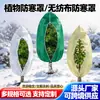 Cubierta de Protección contra Heladas para Plantas Tela No Tejida Cubierta de Aislamiento Bolsa de Protección contra Congelación para Plántulas Flores Cubierta de Protección contra Heladas para Árbol Frutal Planta Verde Árbol Frutal