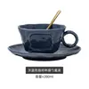 Xícara de café de cerâmica, caneca, xícara para latte art, pequena xícara de café de luxo estilo europeu, 8ml