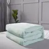 Funda de Manta de Coral Fleece Cuatro Estaciones Manta de Franela Pequeña para Siesta Sábana de Cama Individual Fina Manta de Franela para Aire Acondicionado