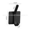 Gancho adhesivo de acero inoxidable 304 sin perforaciones, resistente y sin costuras, para colgar toallas, ropa, pared de cocina, metal