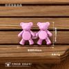 Fivela de cintura de urso cintura destacável artefato de cintura sem prego cintura grande pequena botão de cintura ajustável