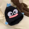 Gorro de Lana Tejido Divertido para Estudiante Niña Invierno Femenino Lindo Niños Familia Estilo Japonés Gorro Bola de Pelo Cálido Protección para Orejas
