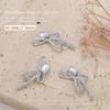 Celebridad de Internet Joyería para Uñas de Aleación Arte de Uñas Paraíso Brillante Accesible Lujo Decoración de Uñas con Moño de Diamante Ligero Accesorios de Uñas Portátiles