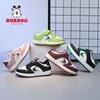 Zapatos para Niños Babudou 2024 Primavera y Otoño Nuevos de Piel Impermeables Zapatos Deportivos para Niños Zapatillas de Caña Baja para Niños Medianos y Grandes Modernos