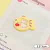 Prato de Peixe Fofo Acessórios de Resina DIY Cola de Creme Grampo de Cabelo Capa de Celular Buraco Sapato Decoração de Copo de Água Atacado