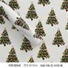 Papel de presente de Natal Véspera de Natal Papel de forro para embrulho de buquê de maçã Papel de pera Material de embalagem para flores floricultura
