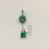 Atacado Otimizado Pulseira Pequena Deslizante de Jade Pingente Acessórios de Pulseira DIY Feitos à Mão Pingente de Fivela Ping'an Abóbora Ruyi