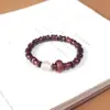 Yabai Madera Sándalo Verde Bambú Festival Permanente Noche Luminoso Anillo para Correr Pulsera Femenina Sándalo Morado Sándalo Rojo Cuentas Pulsera Pequeña Al por Mayor