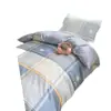 Juego de ropa de cama completo para dormitorio universitario, juego de sábanas bajeras de seis piezas 100% algodón para literas, juego de tres piezas de algodón puro al por mayor