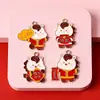 Accesorios de Joyería Esmaltada de Aleación DIY para el Año del Caballo, Riqueza Instantánea y Prosperidad, Bendiciones de Año Nuevo, Cadena para Teléfono, Colgante para Llavero