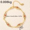CDD Europa y Estados Unidos nueva moda retro Bohemia ojo de diablo gema cristal pulsera joyería fabricantes al por mayor