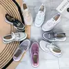 Zapatos Cruzados de Primavera y Otoño Nuevos para Mujer Temu, Zapatos Deportivos, Zapatos de Malla Fly-Knit, Zapatos Casuales Ligeros de Boca Baja, Zapatos Individuales Versátiles Cómodos