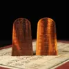 Madeira de Pessegueiro Trovão Cinco Trovões Comando Pequeno Símbolo Pingente Taoísta Cartão Pingente Invocar Todos os Espíritos Ancestral do Trovão Grande Imperador Mercadoria do Fabricante