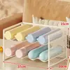 Estante de almacenamiento de arte de hierro de gran capacidad para tazas de agua, termos y tazas de té, adecuado para colocar en gabinetes del hogar, estante de almacenamiento de vino de varias capas