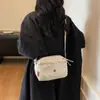2025 Nuevo Bolso Cuadrado Pequeño Multicapa Ligero Estilo Japonés Bolso de Hombro Versátil Moda Femenina Bolso Cruzado Casual de Nylon