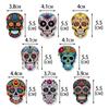 Nueva tarjeta de decoración para pastel de fiesta del Día de Muertos, pastel de calavera mexicana, decoración de mesa de postres enchufable