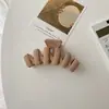 YHJ color nuevo 10cm pintura en aerosol mate forma de ola pinza pasador pinza para el pelo de niña pinza para la parte trasera de la cabeza accesorios para el cabello