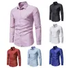 2022 comercio exterior transfronterizo nueva camisa de manga larga para hombre talla europea independiente ebay suelta cuello de solapa camisa estampada hombres